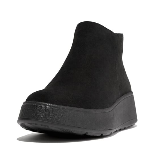 FitFlop F-mode suede flatform zip ankle boots - Image 6