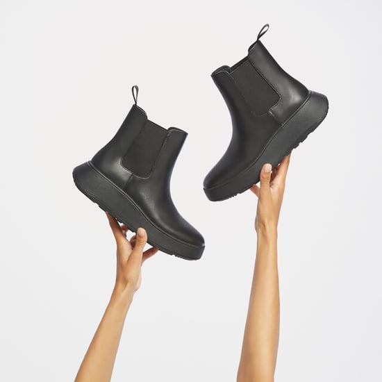 FitFlop F-mode leather flatform chelsea boots - Image 4