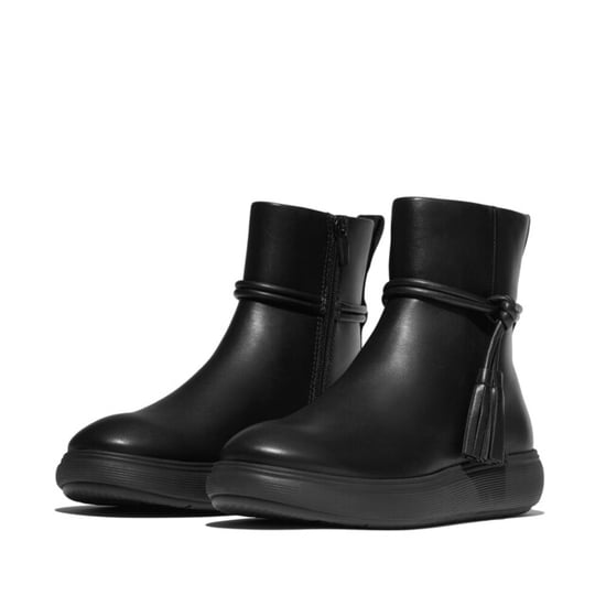FitFlop Iq-comff tassel leather short boots - Image 5