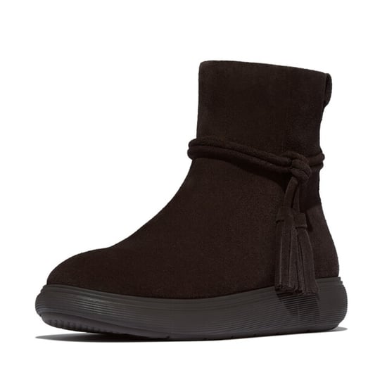 FitFlop Iq-comff tassel suede short boots - Image 4