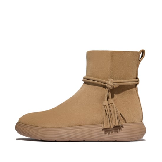 FitFlop Iq-comff tassel suede short boots - Image 5