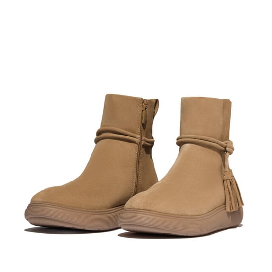 FitFlop Iq-comff tassel suede short boots - Image 6