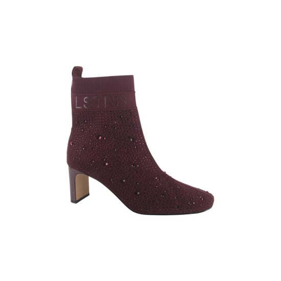 La Strada 2151725-4531 aubergine dames enkellaarzen gekleed - Image 1