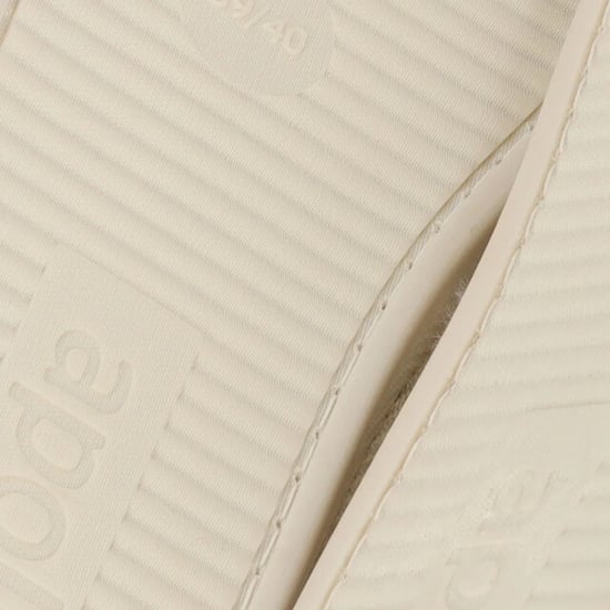 Apollo Dames instap pantoffel vilt off-white - Image 2