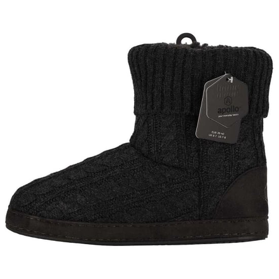Apollo Dames pantoffels kabel patroon antraciet - Image 2