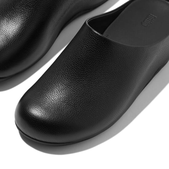 FitFlop Shuv tumbled-leather clogs - Image 3