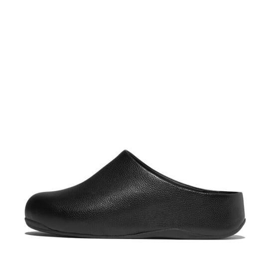 FitFlop Shuv tumbled-leather clogs - Image 4