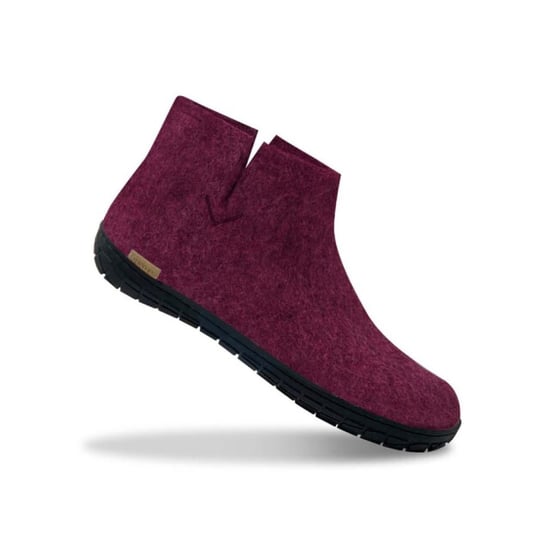Glerups Low boot natural rubber sole gr02 07-cranberry - Image 2