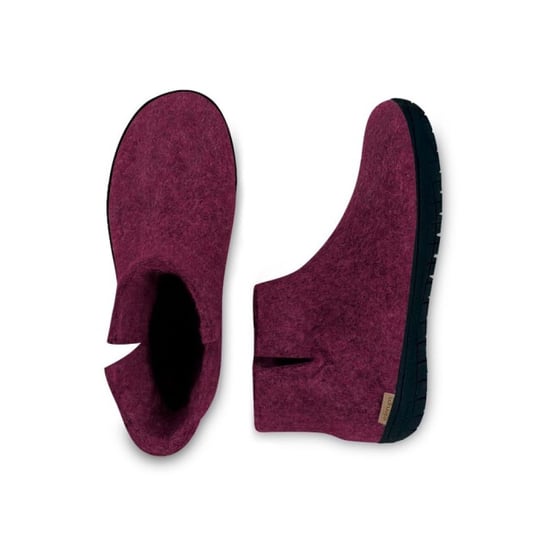Glerups Low boot natural rubber sole gr02 07-cranberry - Image 5