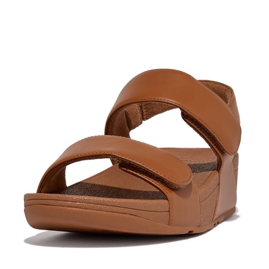 FitFlop Lulu adjustable leather back-strap sandals - Image 5