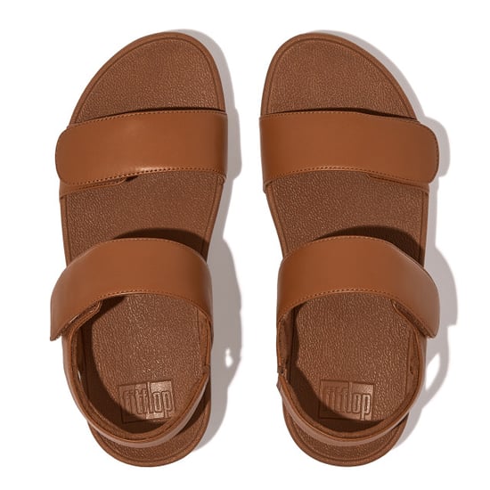 FitFlop Lulu adjustable leather back-strap sandals - Image 6