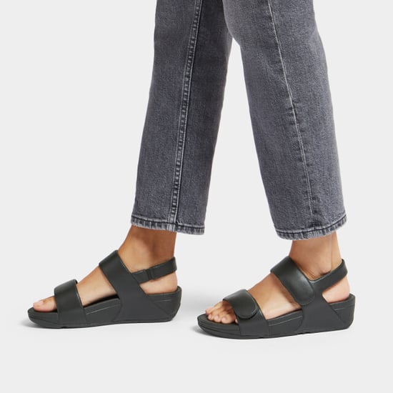 FitFlop Lulu adjustable leather back-strap sandals - Image 6