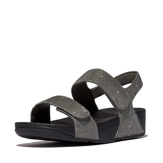 FitFlop Lulu adjustable shimmerlux back-strap sandals - Image 2