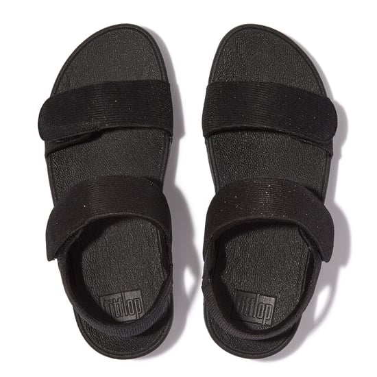 FitFlop Lulu adjustable shimmerlux back-strap sandals - Image 4