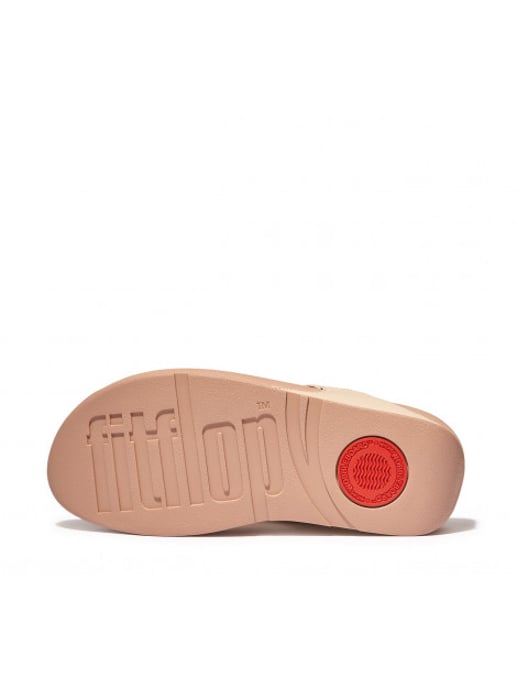 FitFlop Lulu crystal-circlet leather toe-post sandals - Image 4