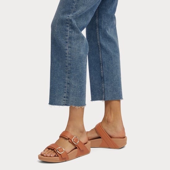 FitFlop Lulu verstelbare leren slides - Image 4