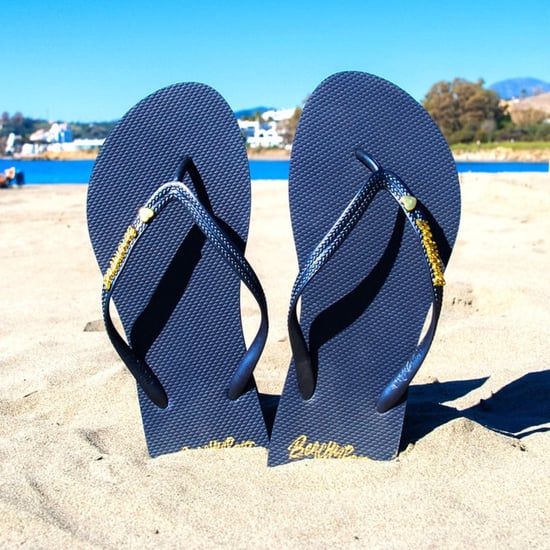 Beachyfeet Teenslipper dames azul marino - Image 2