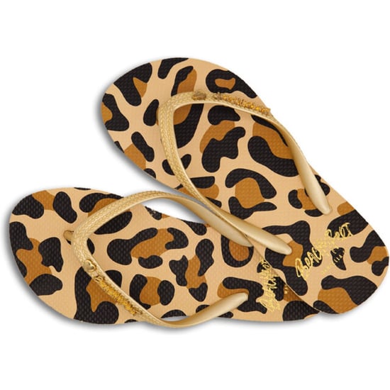 Beachyfeet Teenslipper dames beige/zwart- leopardo - Image 3