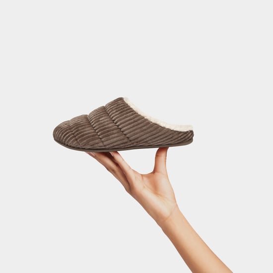 FitFlop Chrissie fleece-lined corduroy slippers - Image 4