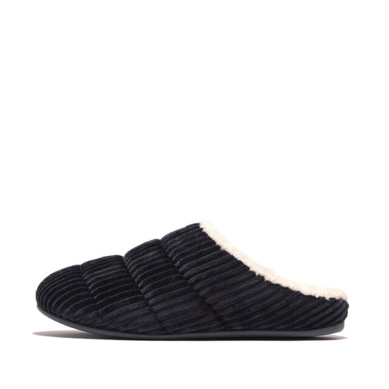FitFlop Chrissie fleece-lined corduroy slippers - Image 5