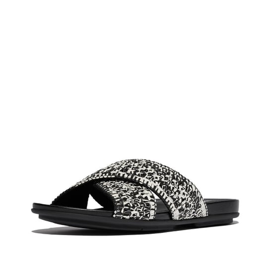 FitFlop Gracie woven cross slides - Image 2