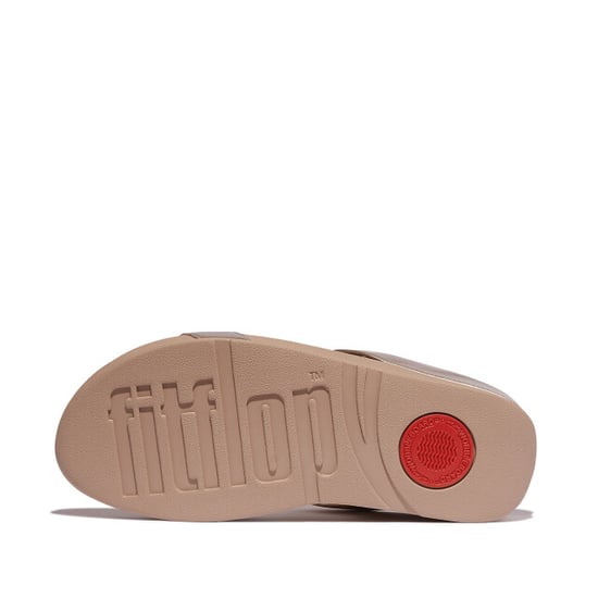 FitFlop Halo bead-circle metallic h-bar slides - Image 2