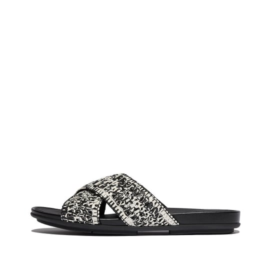 FitFlop Gracie woven cross slides - Image 5