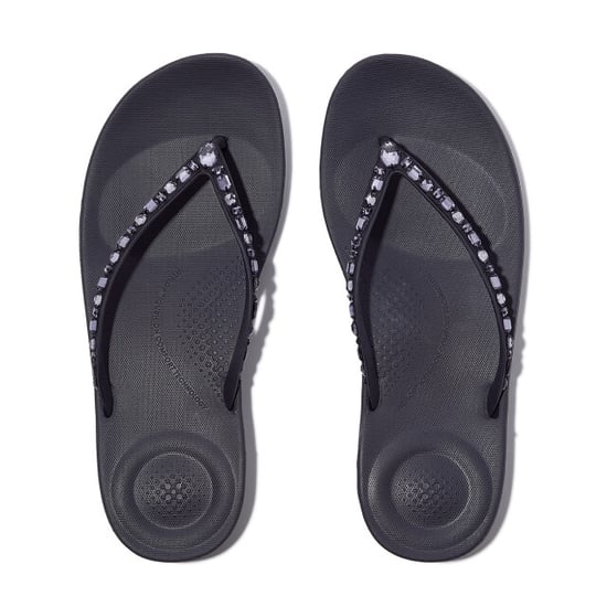 FitFlop Iqushion multi-crystal ergonomic flip-flops - Image 3