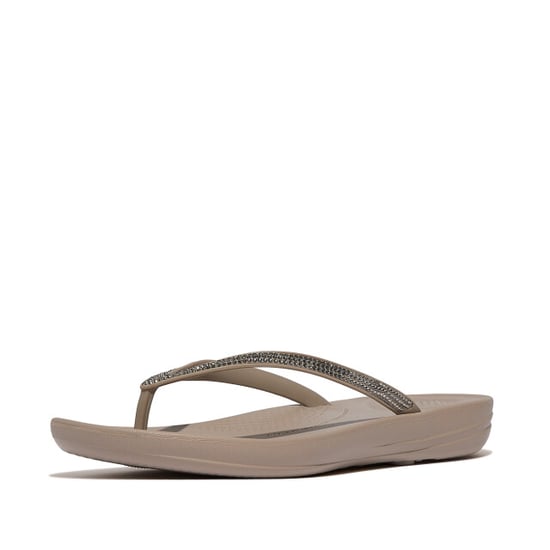 FitFlop Iqushion ombre sparkle flip-flops - Image 1