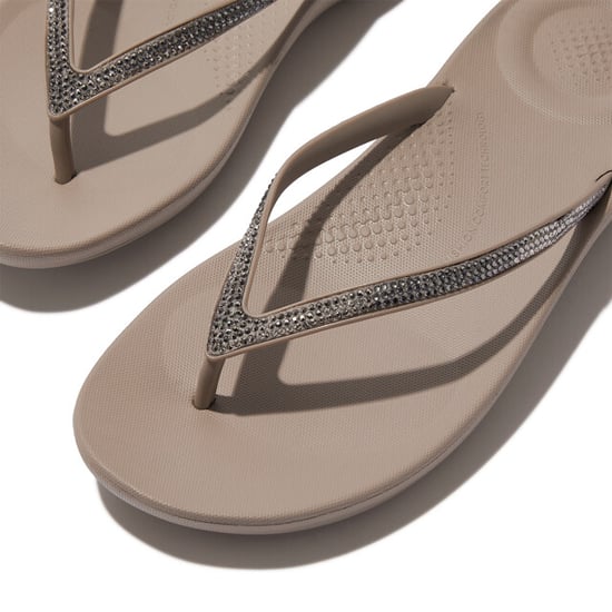 FitFlop Iqushion ombre sparkle flip-flops - Image 4