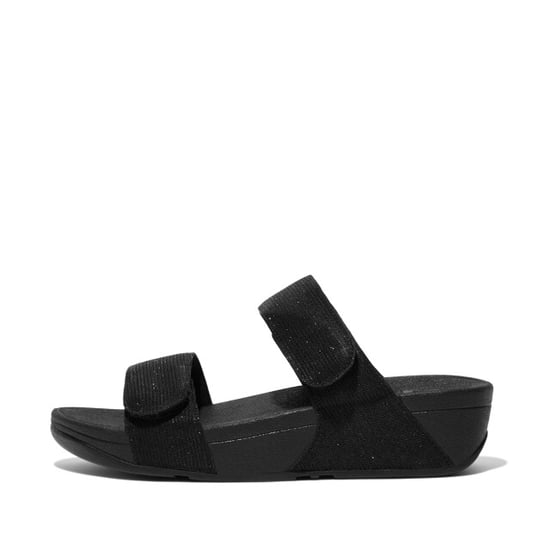 FitFlop Lulu adjustable shimmerlux slides - Image 3