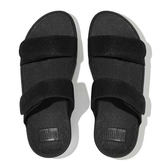 FitFlop Lulu adjustable shimmerlux slides - Image 6