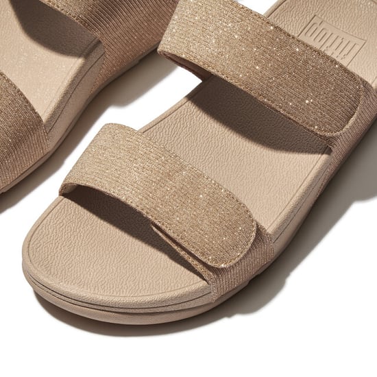 FitFlop Lulu adjustable shimmerlux slides - Image 2