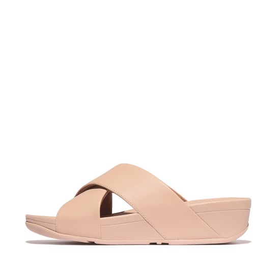 FitFlop Lulu cross slide sandals leather - Image 5