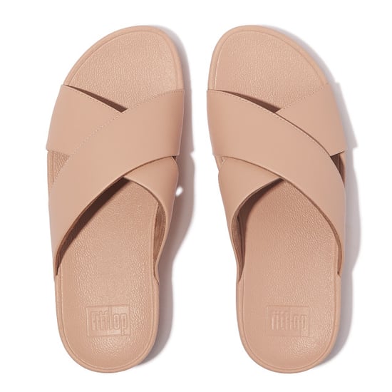 FitFlop Lulu cross slide sandals leather - Image 6