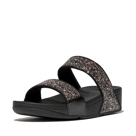 FitFlop Lulu multi-tonal glitter slides - Image 3