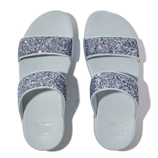 FitFlop Lulu multi-tonal glitter slides - Image 4