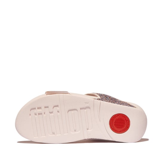 FitFlop Lulu multi-tonal glitter slides - Image 3