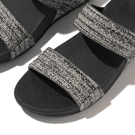 FitFlop Lulu shimmerweave slides - Image 5