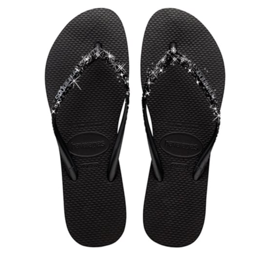 Havaianas Slim glitter ii | black/black teenslippers dames - Image 1