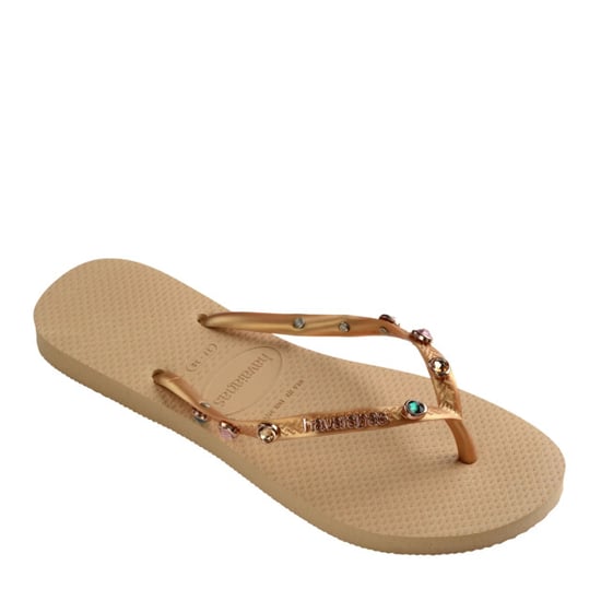 Havaianas slim luxury gold | swarovski teenslippers dames - Image 3