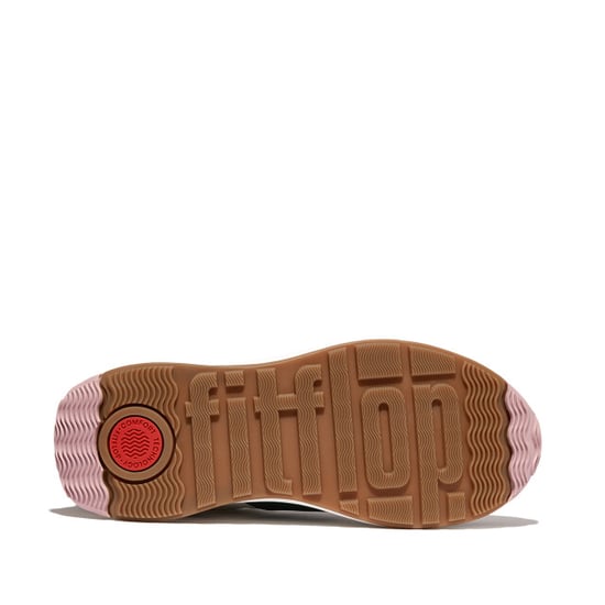FitFlop F-mode flow sneaker leather & suede mix - Image 6