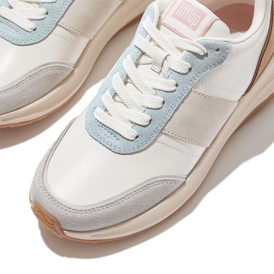 FitFlop F-mode flow sneaker leather & suede mix v2 - Image 3