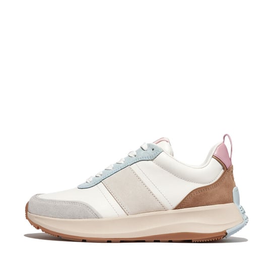 FitFlop F-mode flow sneaker leather & suede mix v2 - Image 6