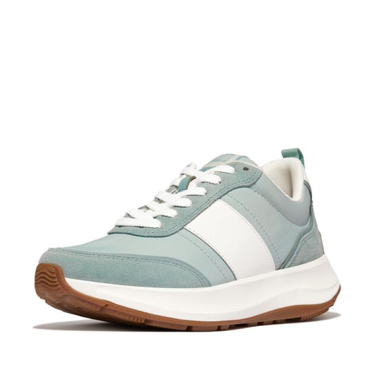 FitFlop F-mode flow sneaker nylon & suede mix - Image 1