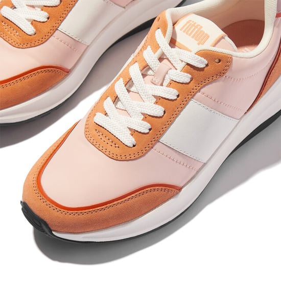 FitFlop F-mode flow sneaker nylon & suede mix - Image 3