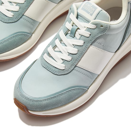 FitFlop F-mode flow sneaker nylon & suede mix - Image 6