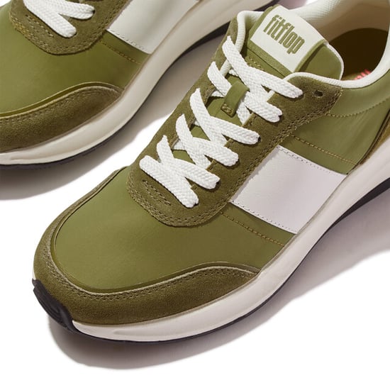 FitFlop F-mode flow sneaker nylon & suede mix - Image 6