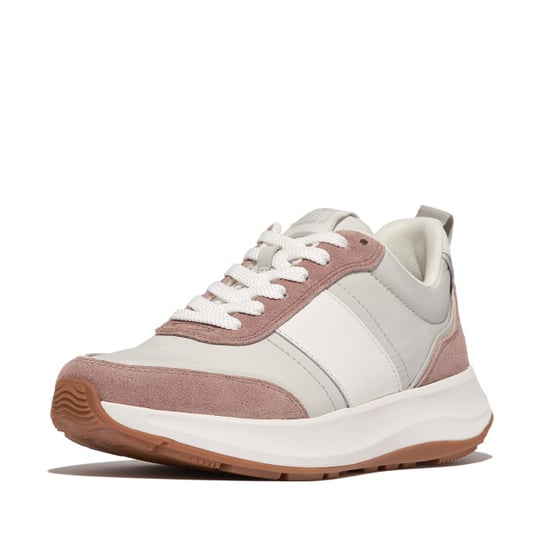 FitFlop F-mode flow sneaker nylon & suede mix - Image 1