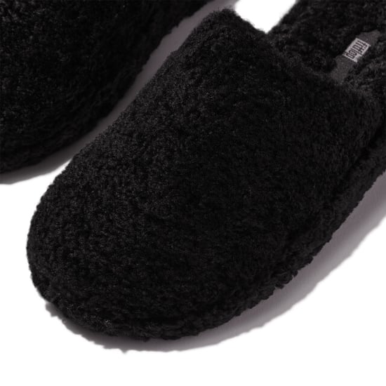FitFlop Iqushion wrapped mule teddy - Image 2